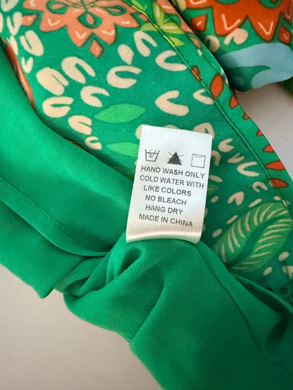 Vici Palm Beach Printed Wrap Front Romper - Picture 9 of 10